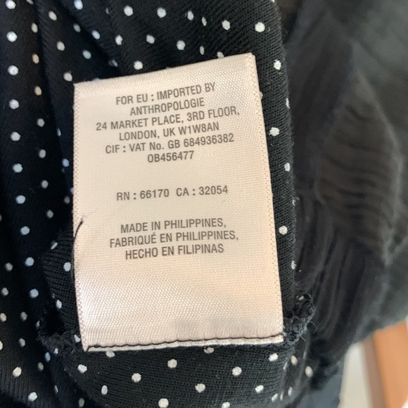 Anthropologie Elevenses Santa Ana Tiered Bodice crinkle stretch romper jumpsuit - Picture 12 of 13